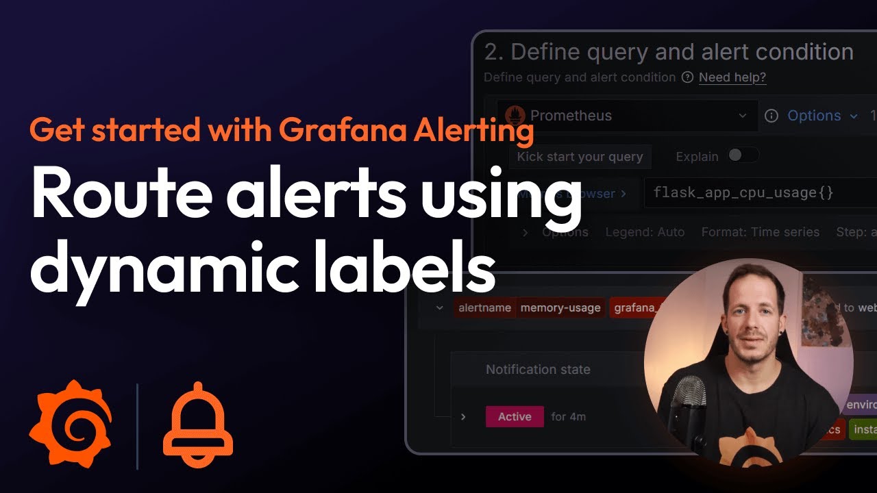 Начните работу с оповещениями Grafana: отправка оповещений с использованием динамических меток