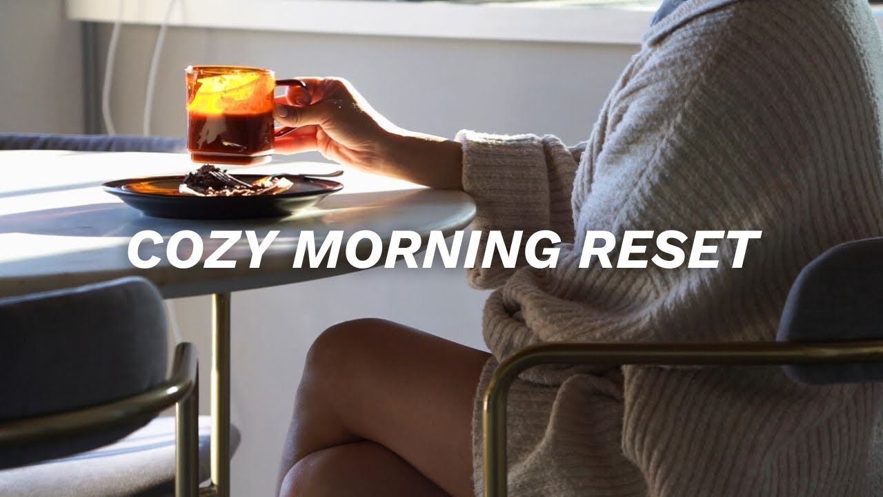Cozy California Morning Routine | Baking Muffins & Home Reset