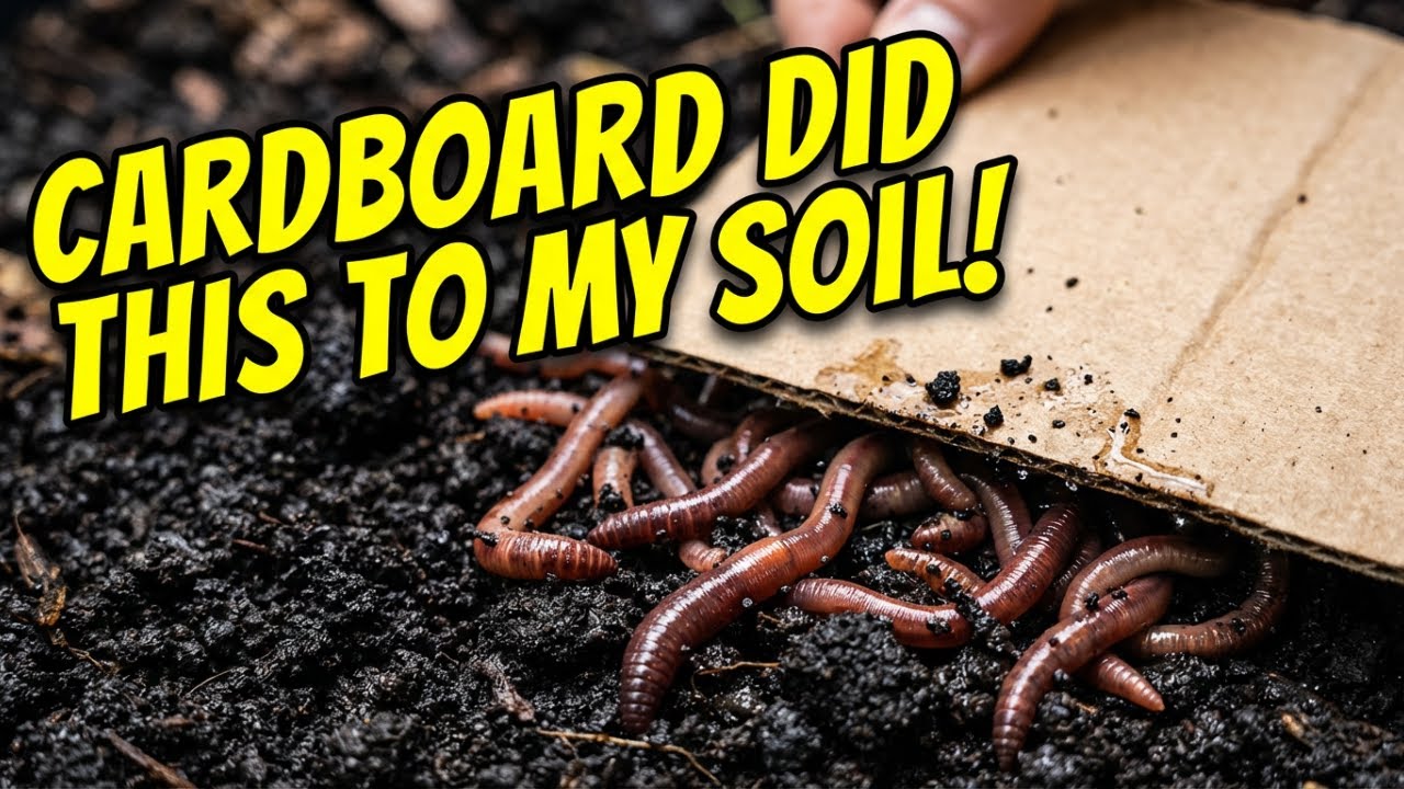 I Stopped Buying Worms After This Cardboard Soil Trick Exploded My Garden