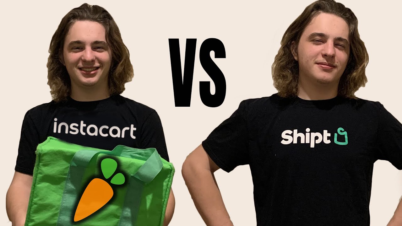 Instacart vs Shipt... Which Is The Best Paying Side Hustle?!