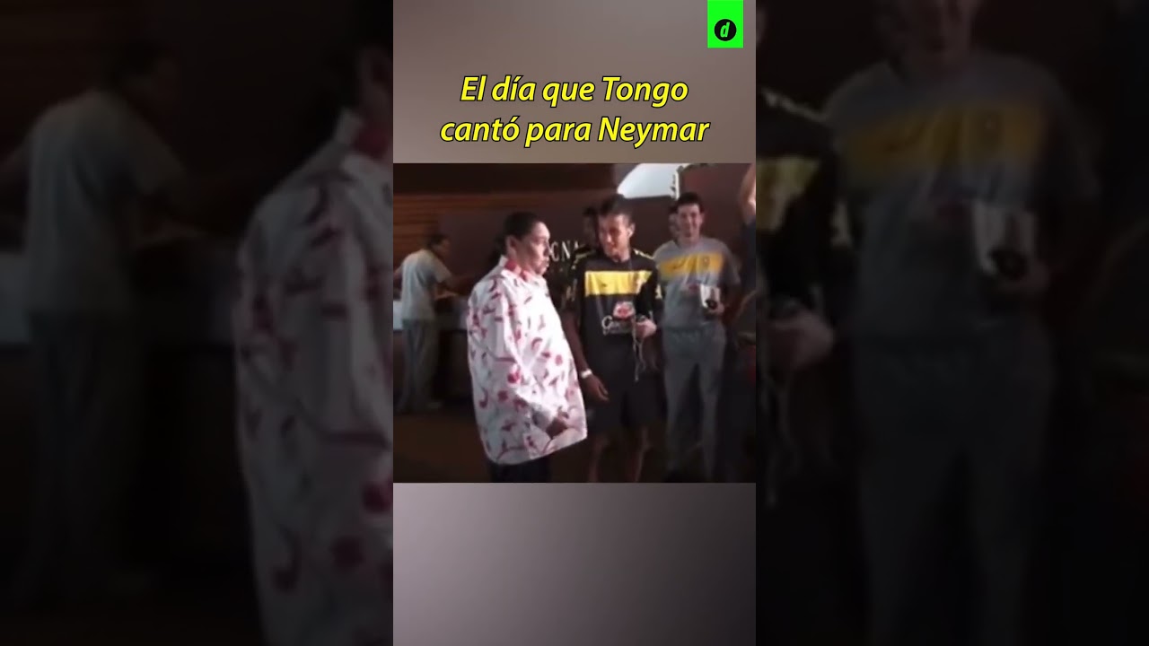 QEPD 'TONGO': El d&iacute;a que Jos&eacute; Abelardo Guti&eacute;rrez cant&oacute; para NEYMAR #shorts
