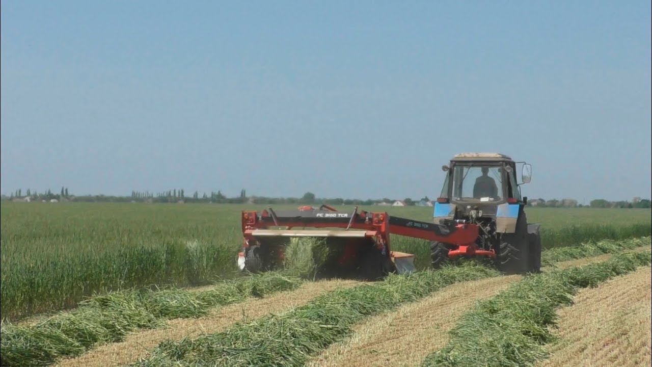 Косарка-плющилка FC 3160 TCR KUHN