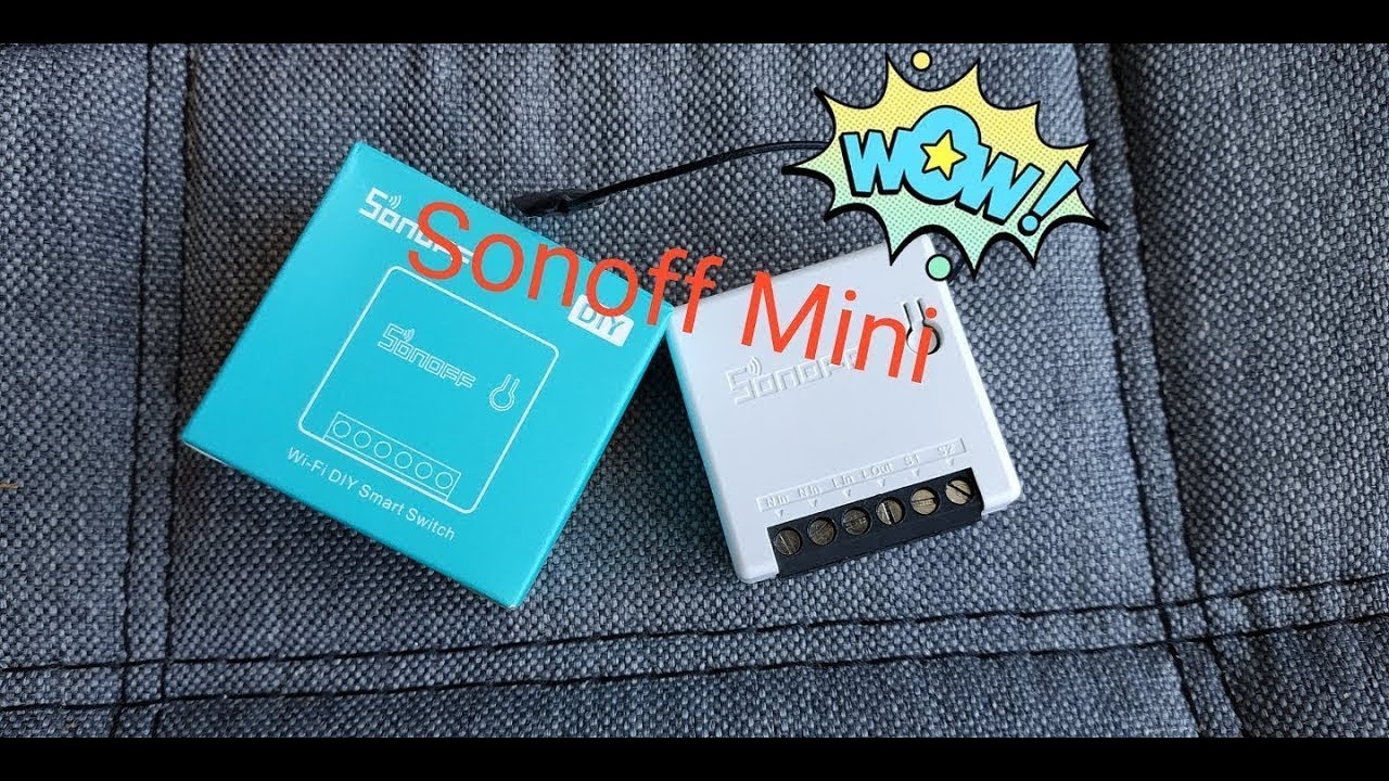 Sonoff. Arrivato Sonoff MINI prova e installazione