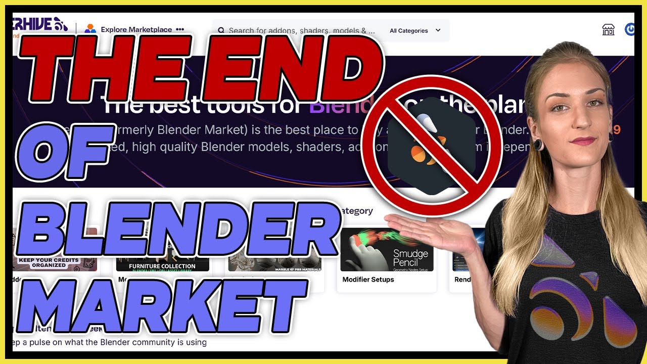 SUPERHIVE IS HERE!!! The END of Blender Market