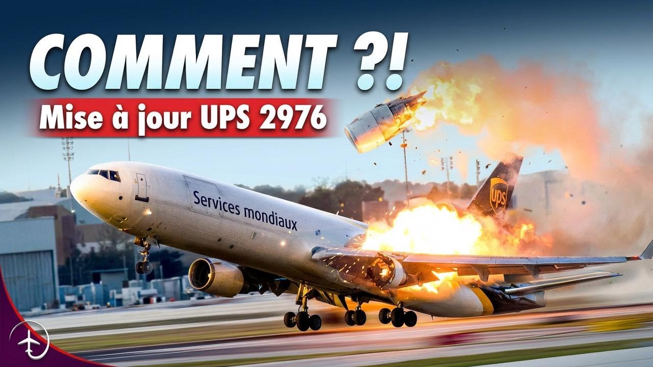Ce qu'on ne vous a pas dit sur le vol UPS 2976 : le rapport préliminaire