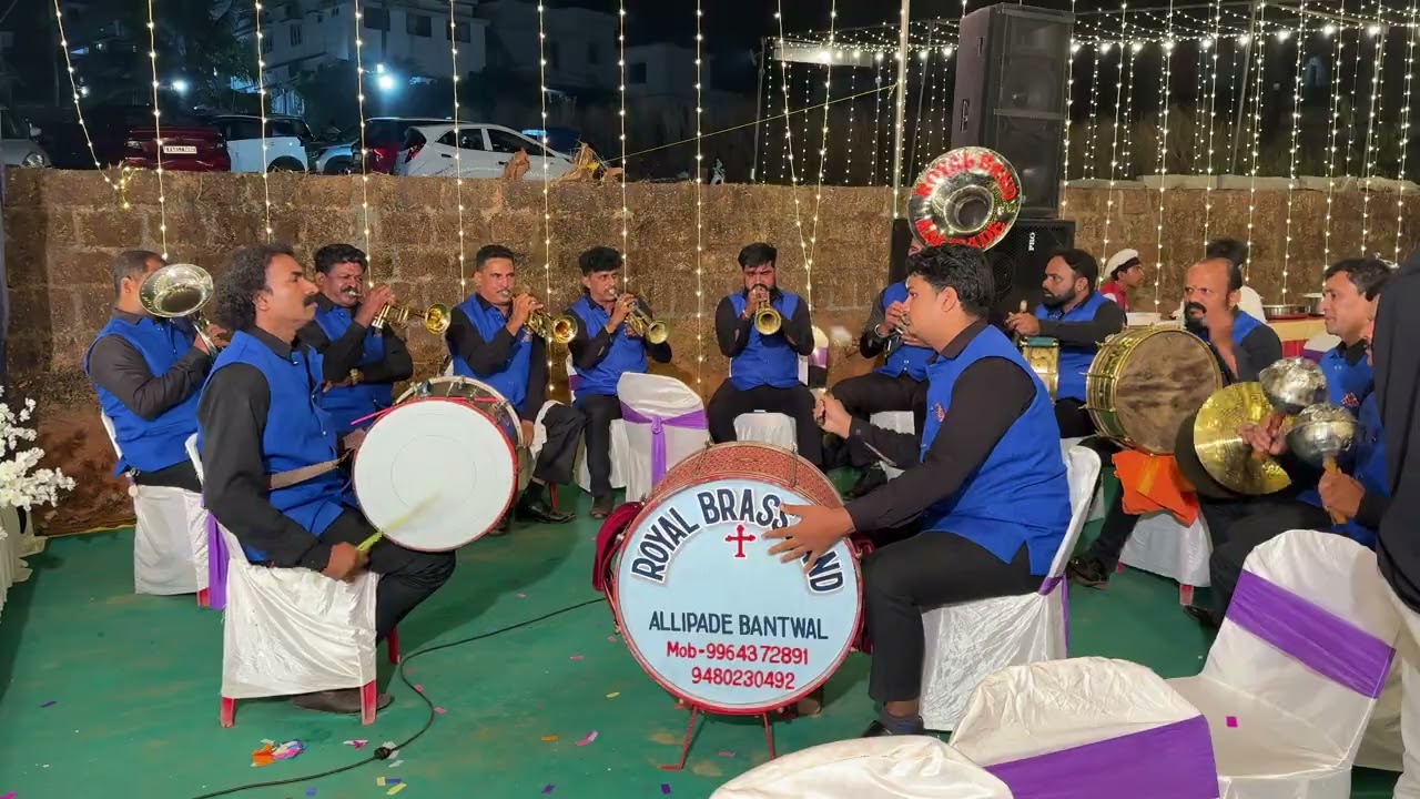 Royal Brass Band Allipade (Thu Shayar Hai Mein Teri Shayari)Hindi song 🎺🥁9964372891