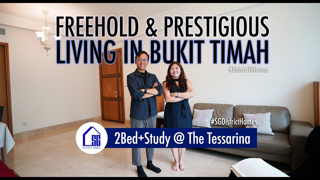 The Tessarina: Freehold & Prestigious Living in Bukit Timah, District10 (2 bedder + study apartment)
