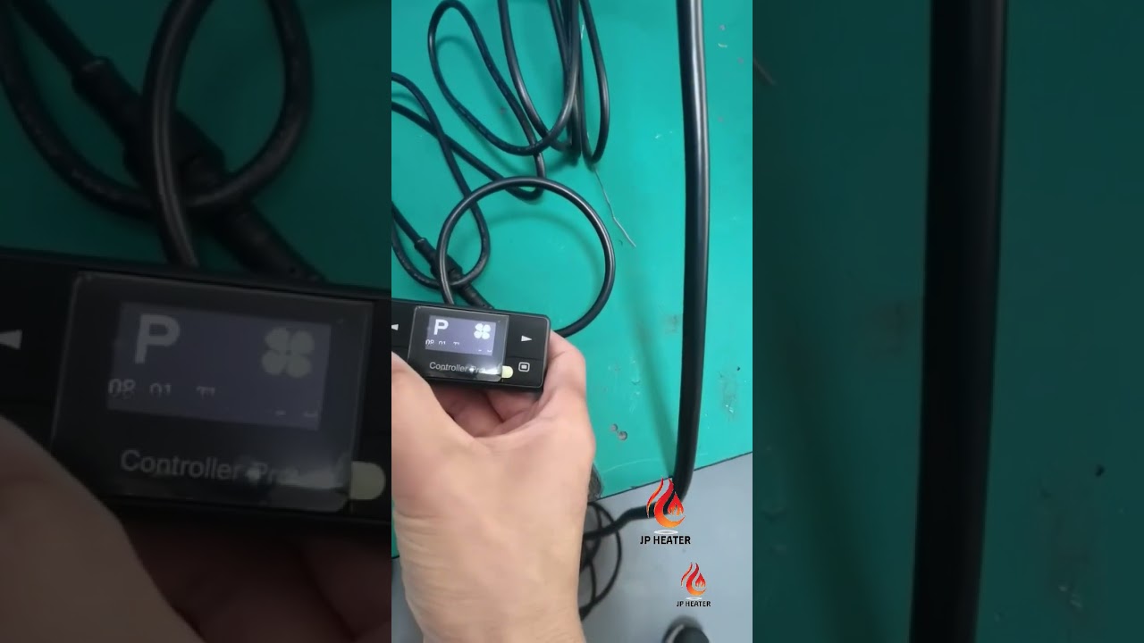 The operational video for the LCD panel for our portable diesel heater 2kw 12V model