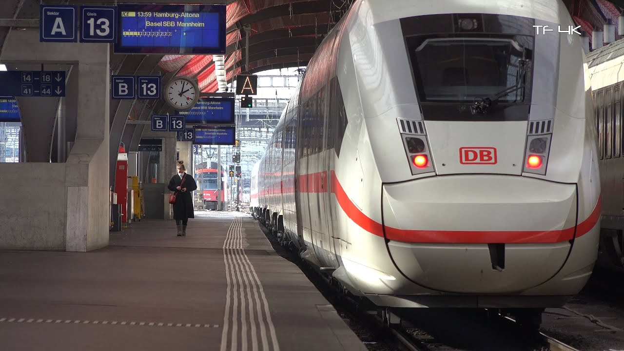 Hauptbahnhof Zürich - ICE nach Hamburg Altona