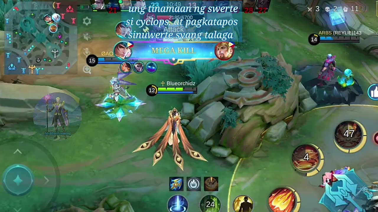 Ganun kabilis mabaliktad. Tapos! tapos kami 🤭🤪 #mlbb #zetian 