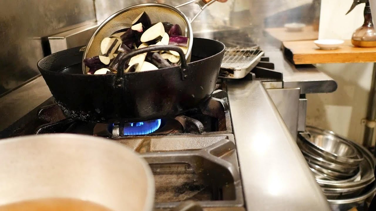 일본 가지요리! 가지 싫어하시는 분들께 추천메뉴 Deep-Fried Eggplant in Dashi Sauce | Eggplant Recipe