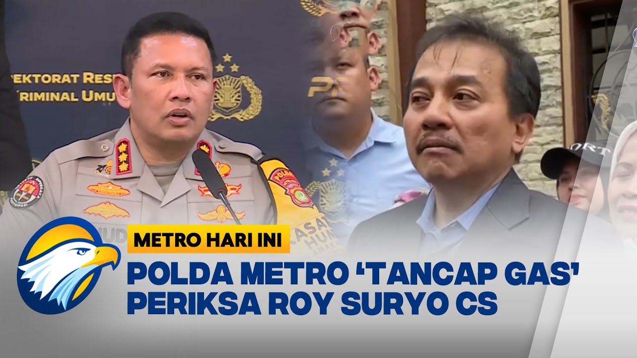 Polda Metro Jaya 'Tancap Gas' Periksa Roy Suryo [Metro hari Ini]