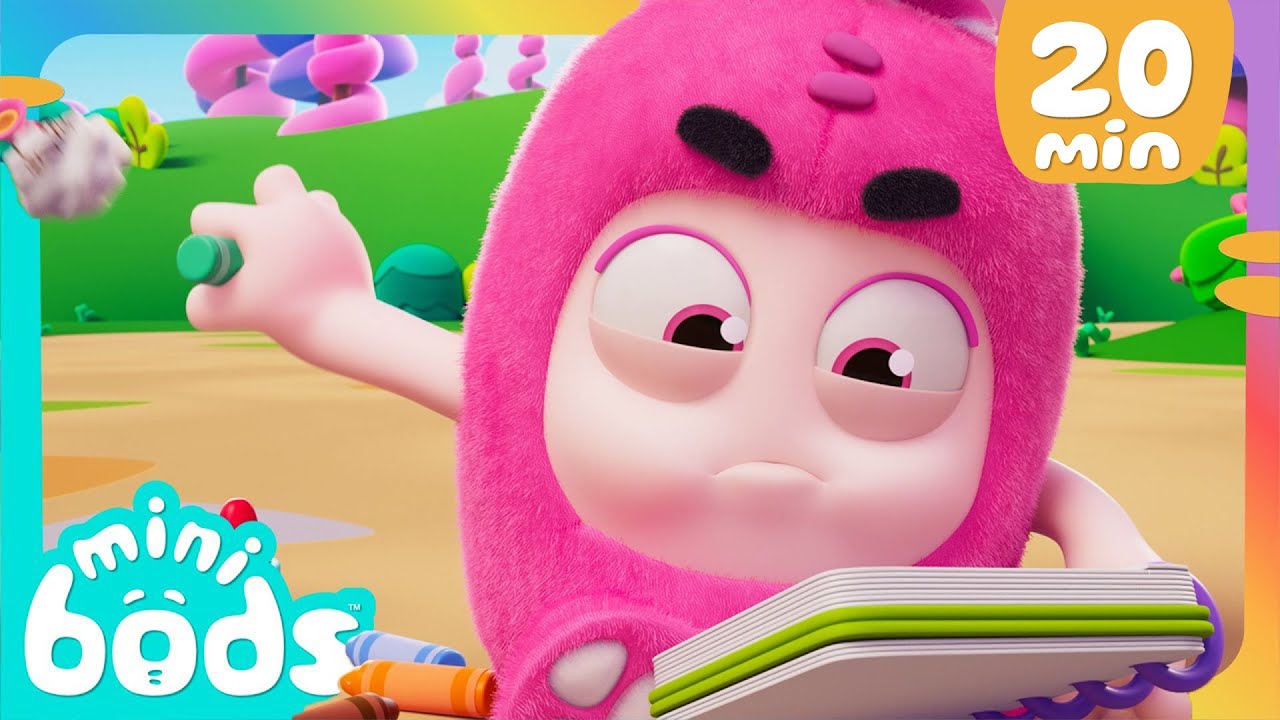 Newt’s Crumpled Catastrophe! | Minibods | Preschool Cartoons