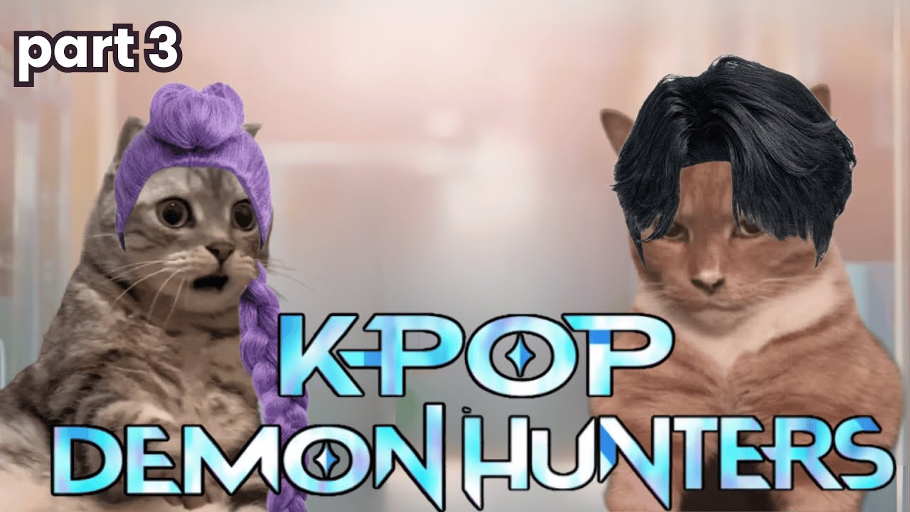 K-Pop Demon Hunters… But They’re All Cat Memes! - part 3