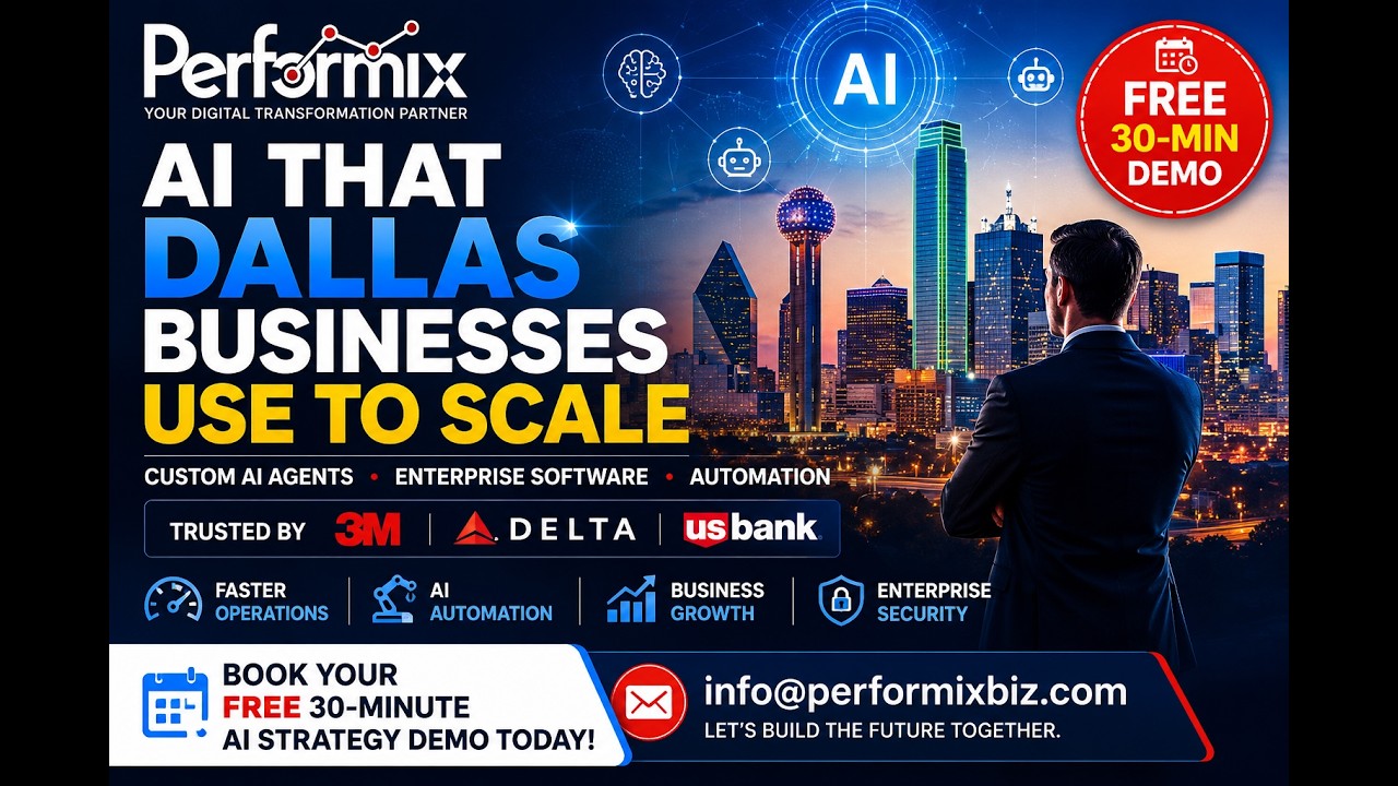 Find the Top AI & Software Development Company in Dallas, TX | Performix