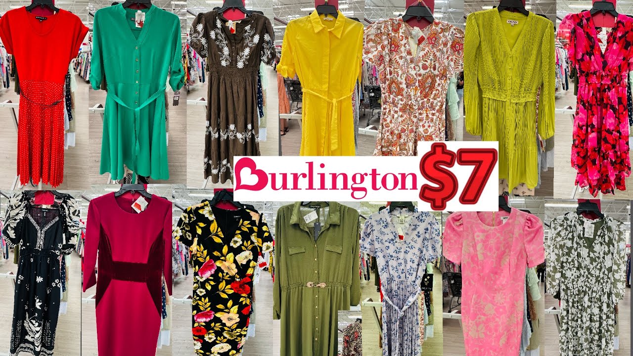 🤩BURLINGTON‼️NEW DESIGNER FASHION DRESSES 👗 FOR LESS $7 | BURLINGTON SHOPPING 🛍️ 2026