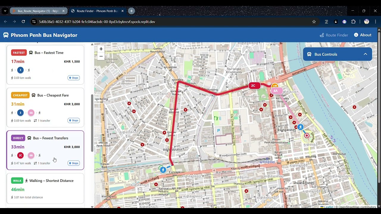 Route Finder   Phnom Penh Bus Navigator   Google Chrome 2025 12 20 09 20 41