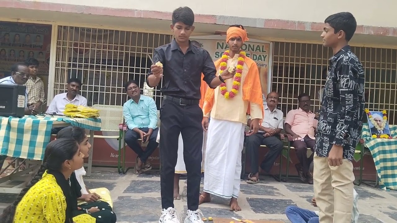 Science Day skit by zphs gudikal 