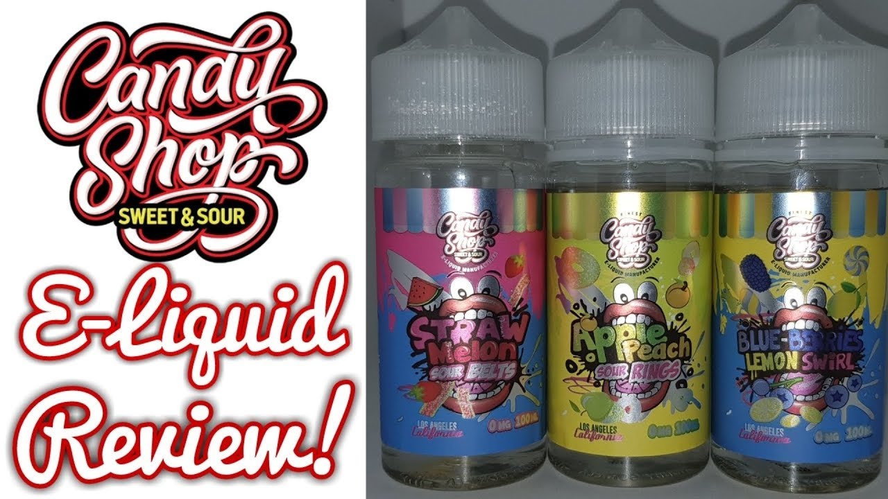 Sweet & Sour! - Candy Shop E-Liquid Review!