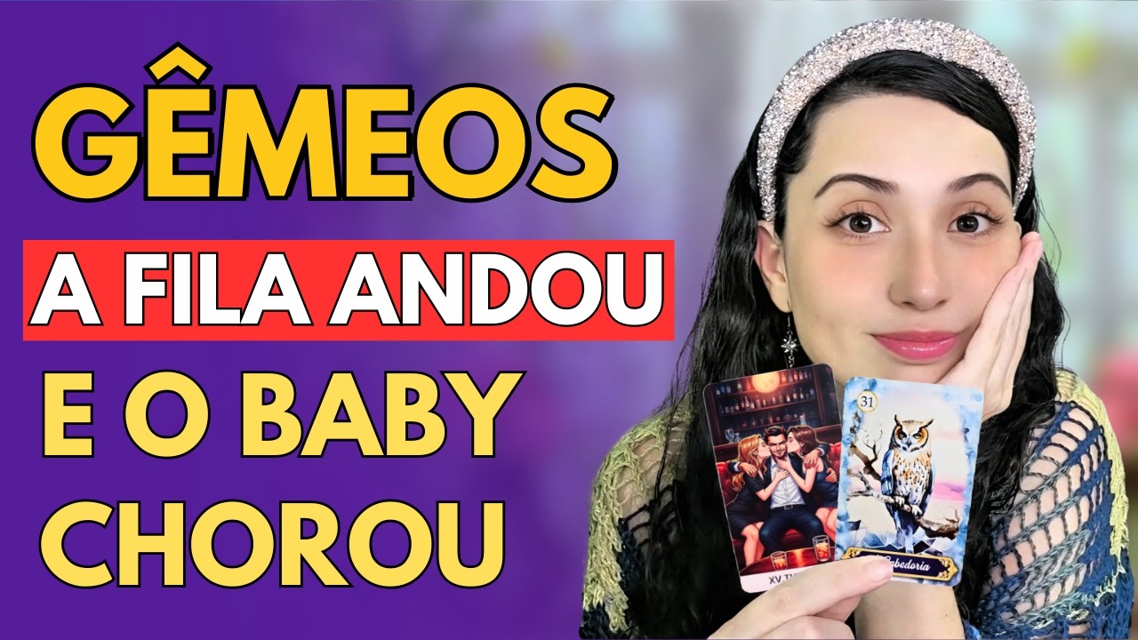 GÊMEOS♊NÃO DEU TE DEU VALOR AGORA CHORA FEITO BEBÊ😭ALGUÉM ESPECIAL ENTRA NA SUA VIDA❤️‍🔥