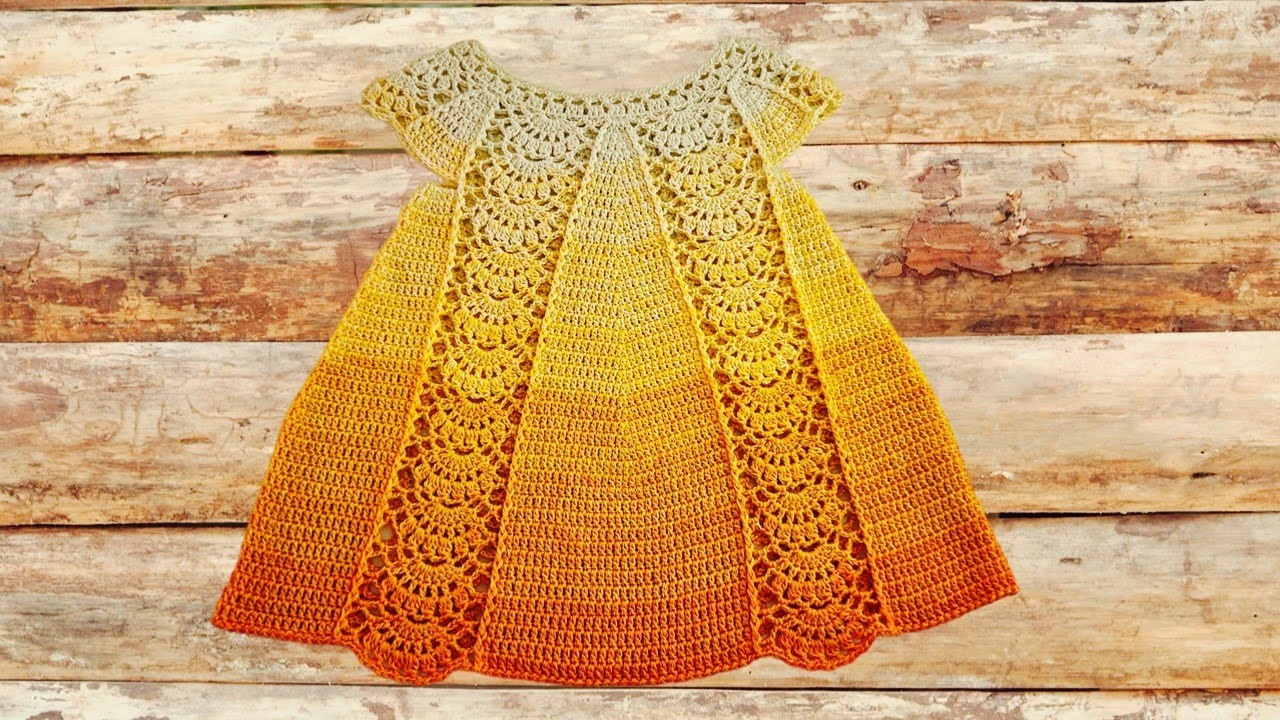 Vestidinho Crochê 💛🧶