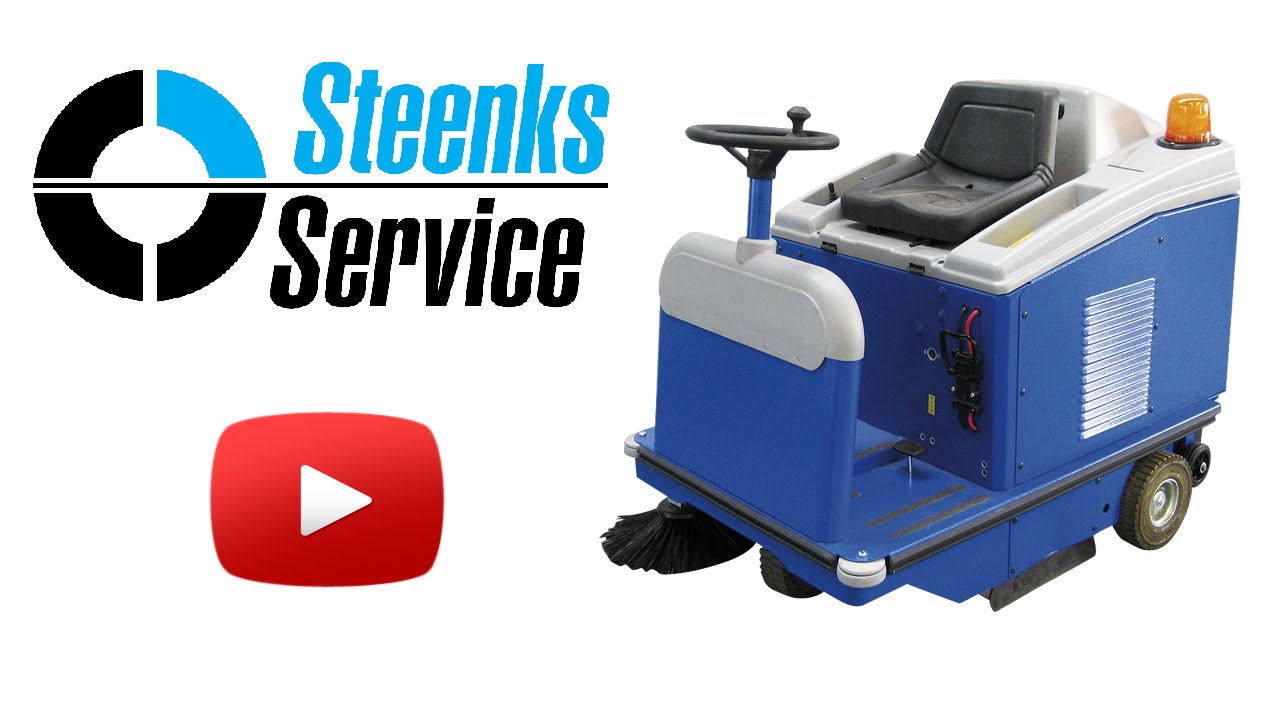 Stefix 95 veegzuigmachine | Elektrische veegmachine kopen | Koop / huur een veeg-/zuigmachine