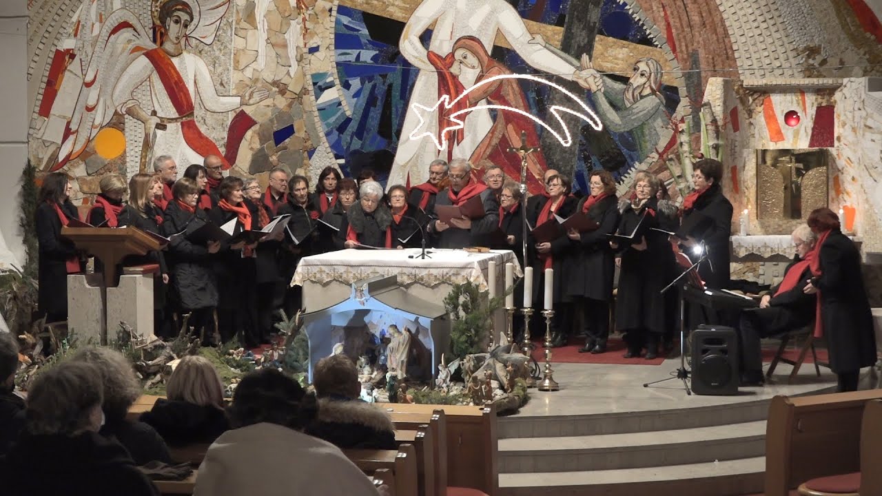 Koncert božičnih pesmi - združeni MePZ Grosuplje in ŽPZ iz Ivančne Gorice