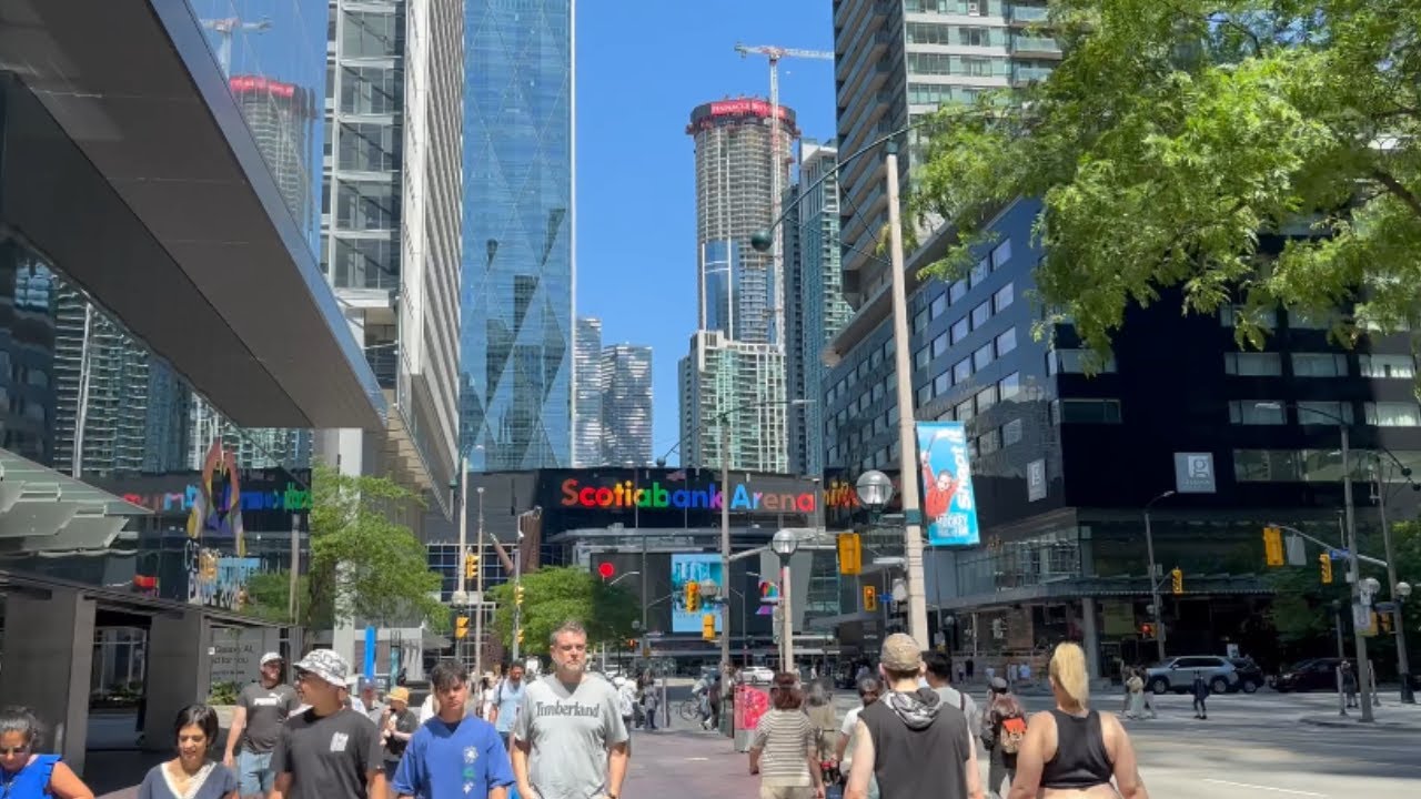 Going to Scotiabank Arena Toronto (Outside + Inside)