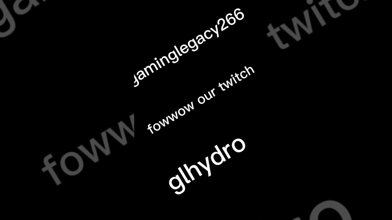 pls follow our twitch #gaminglegacy #twitchtv