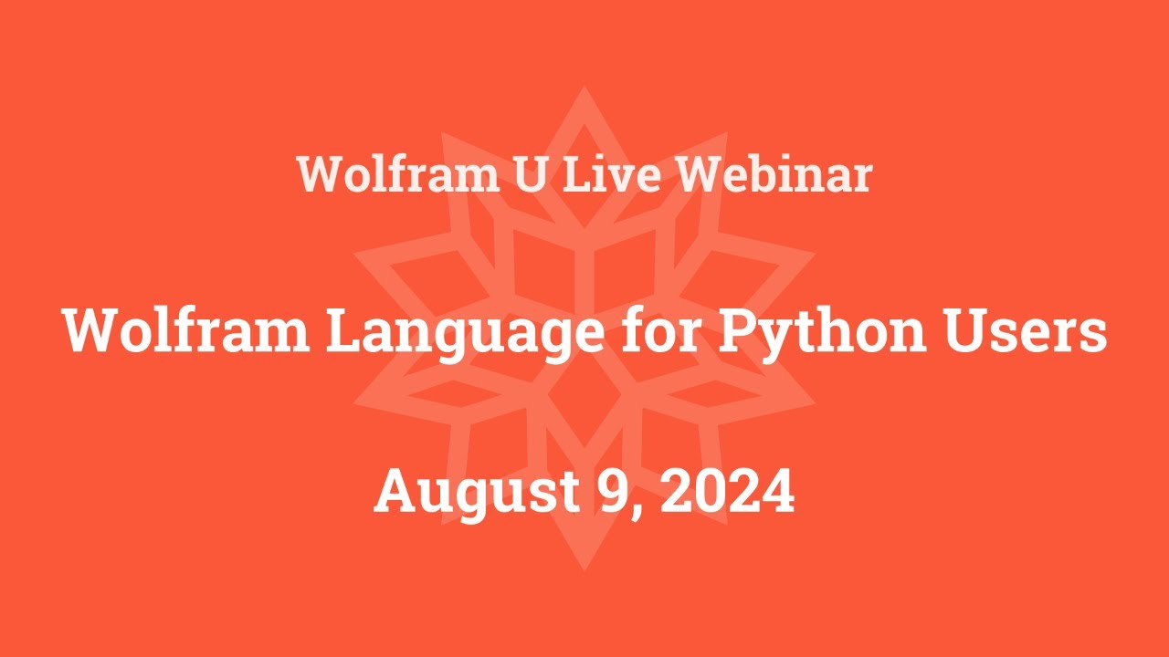 Wolfram Language for Python Users