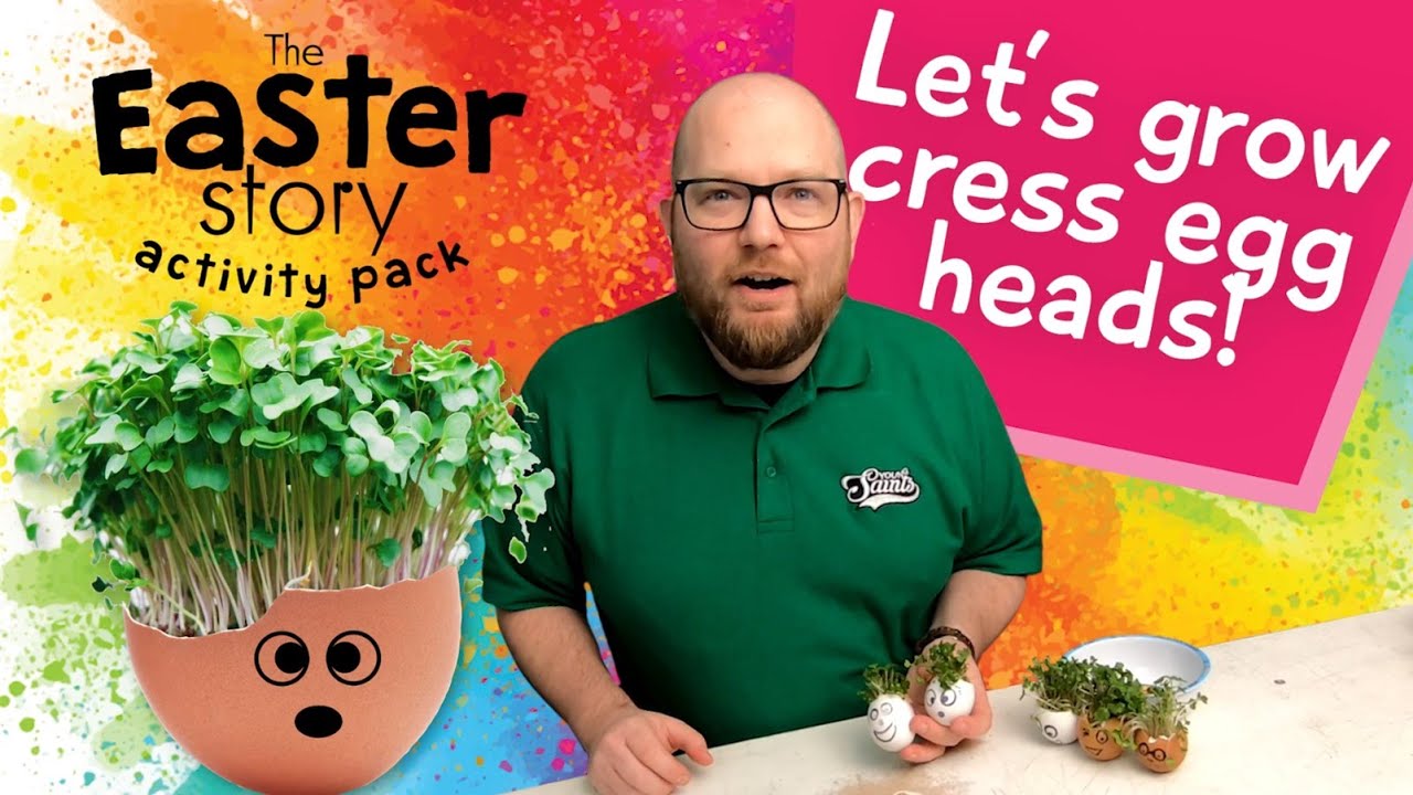 Let's grow cress egg heads! // EASTER STORY ACTIVITY PACK