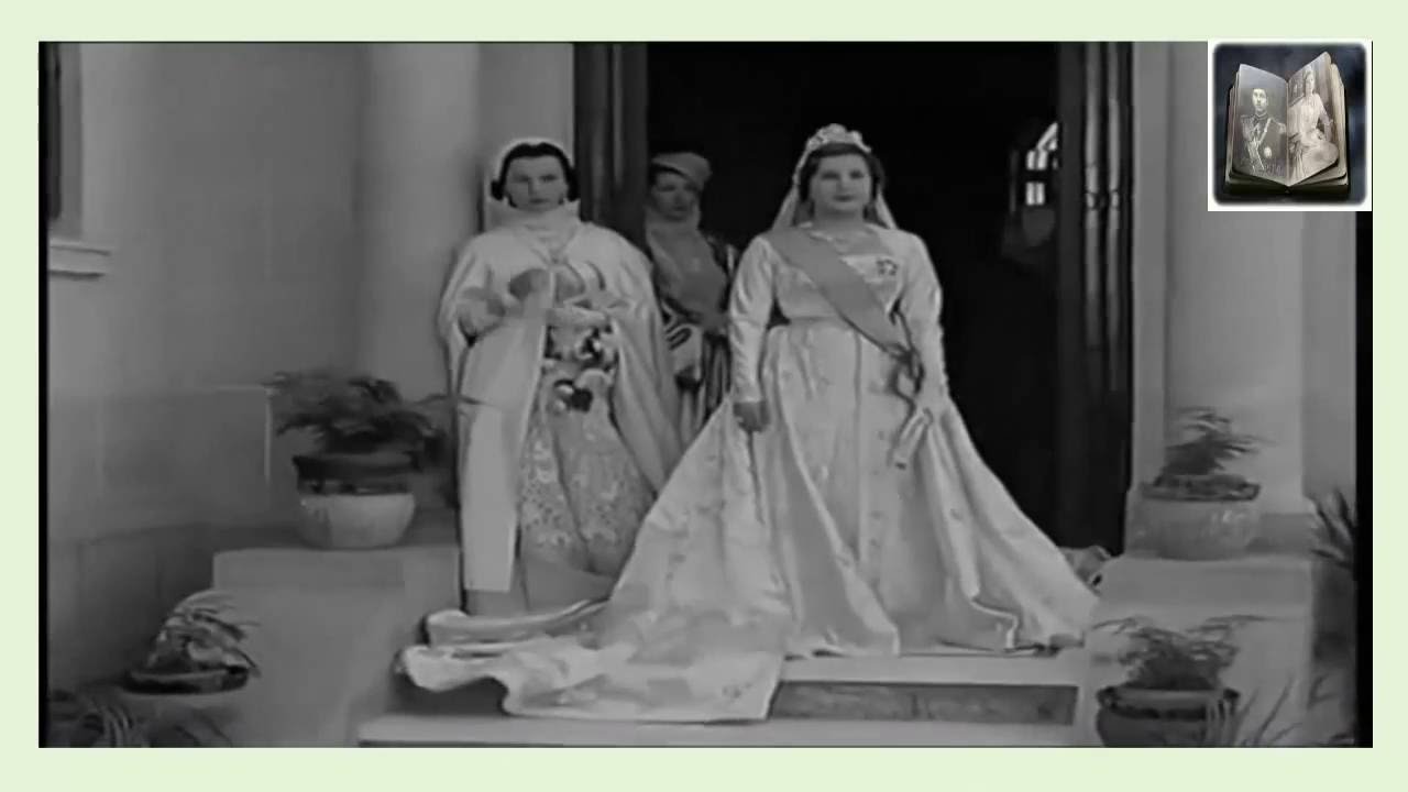 حفل زواج | الملك فاروق | من الملكة ناريمان