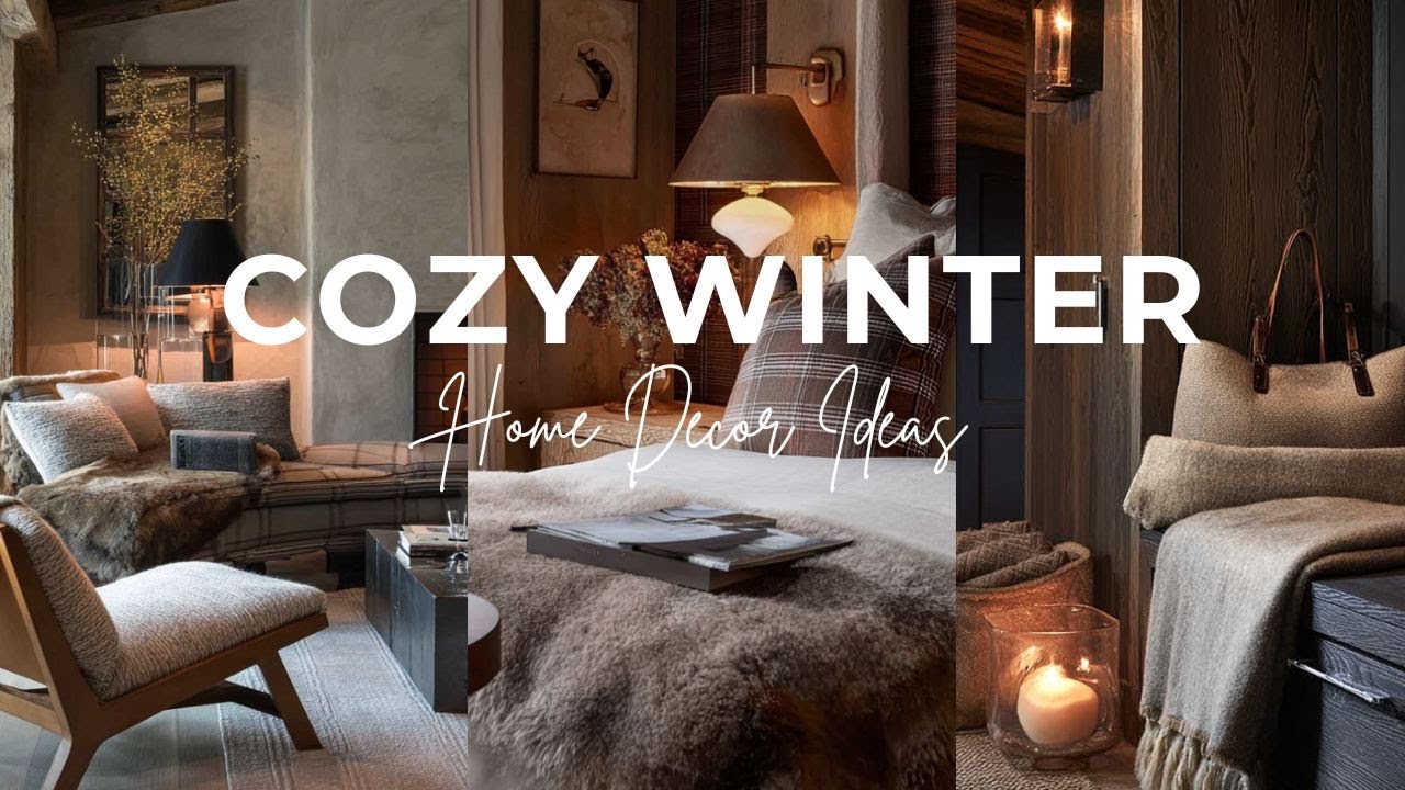 Creating COZY WINTER Aesthetics At Home | 2026 Home Decoration Ideas