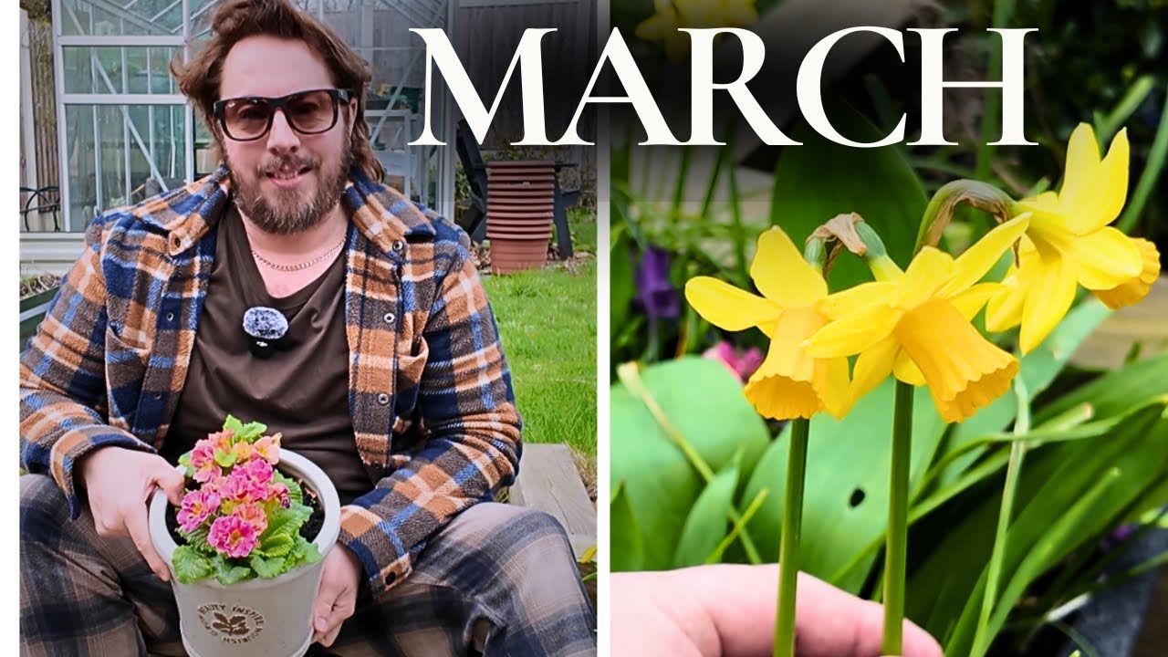 Spring is Waking Up! 🌷 March English Cottage Garden Tour 2026