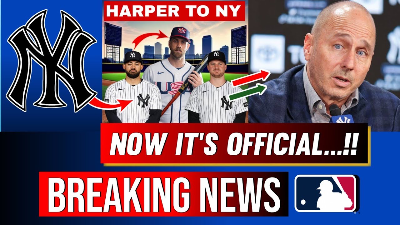 Yankees Breaking News: Harper Blockbuster, Schmidt's Surgery & Trading Jasson Dominguez?!