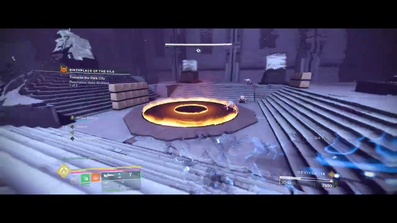 Birthplace of the Vile GM Vanguard Alert Solo Flawless on Warlock