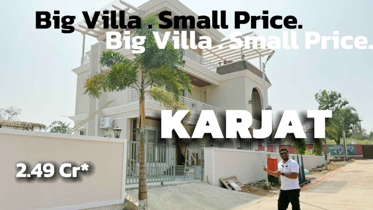 5 BHK Villa | Karjat | 4 acre project | Peacefull Location | +91-9321894112 | +91-8433642619