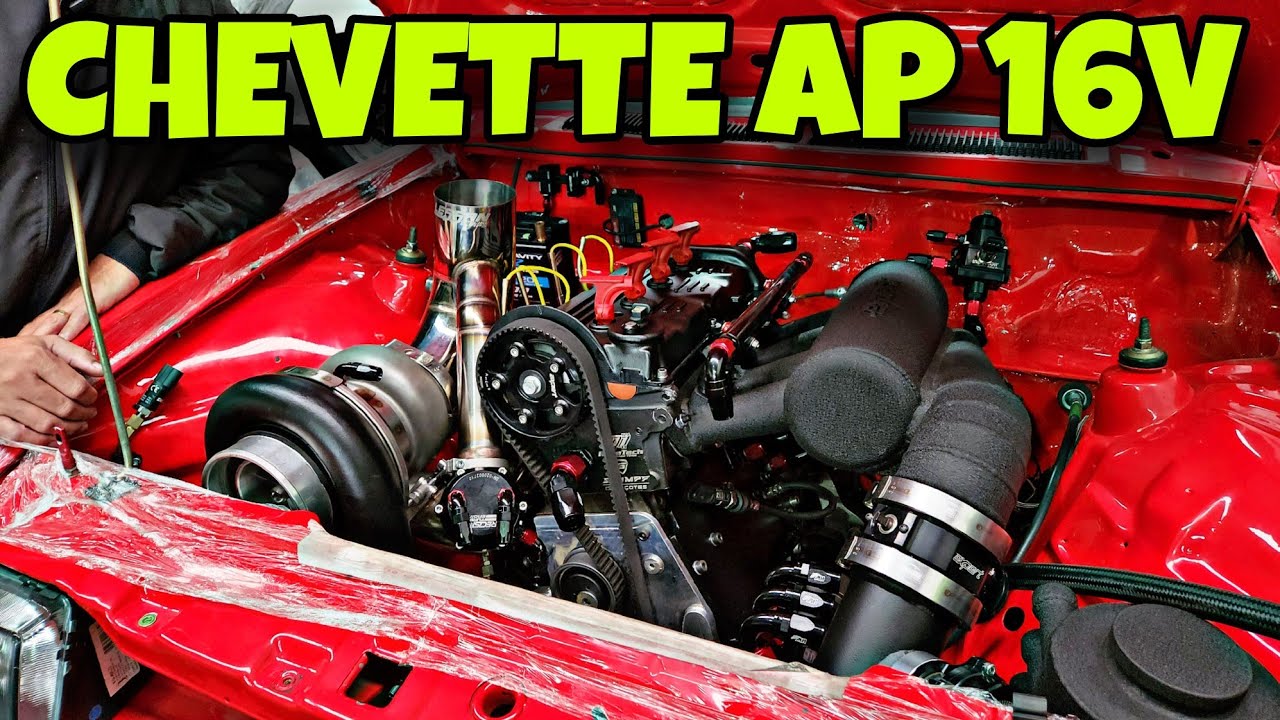 Chevette AP 16v Turbo - Racetech @FuelTechOficial @escoladegaragem4449