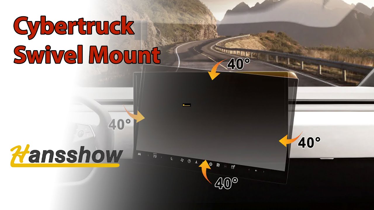 Cybertruck Swivel Mount kit Review and Install
