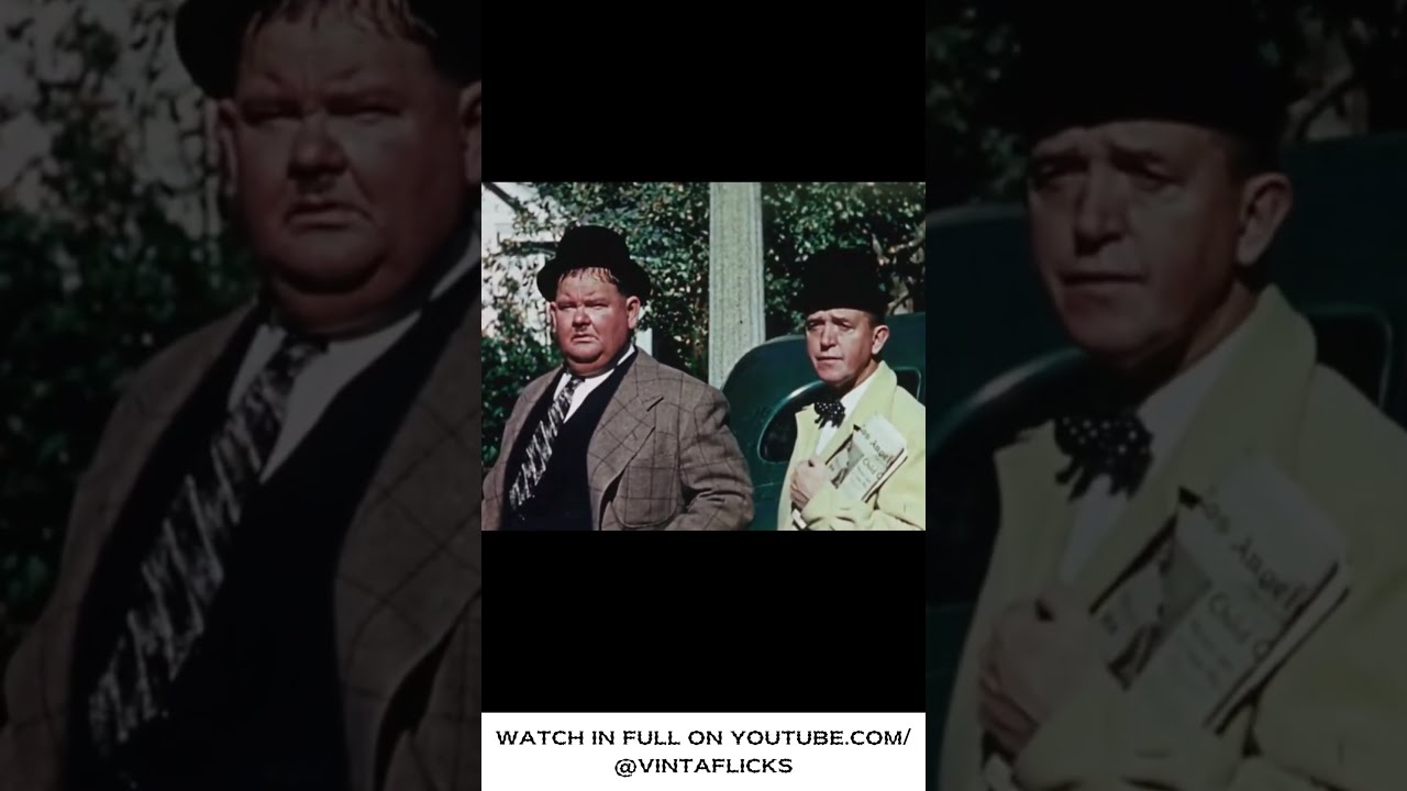 The Tree in a Test Tube by Charles McDonald (1942) Laurel & Hardy CLIP