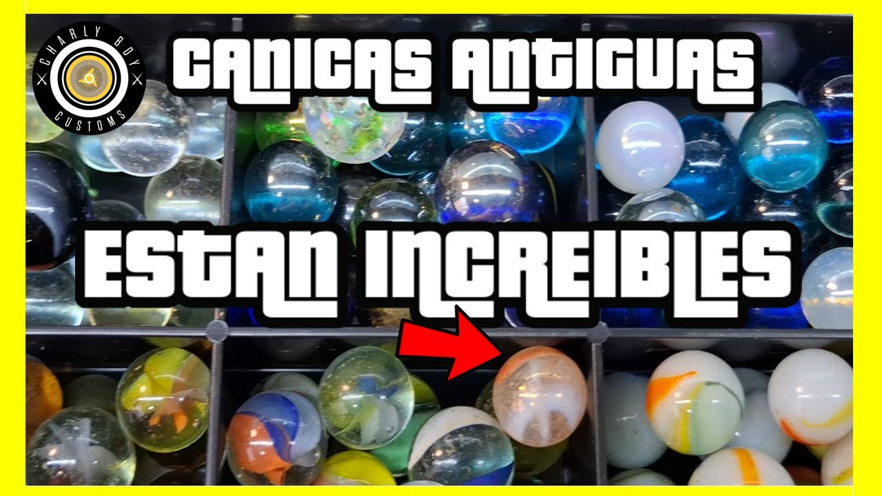 COLECCION DE CANICAS ANTIGUAS / ANTIQUE MARBLES