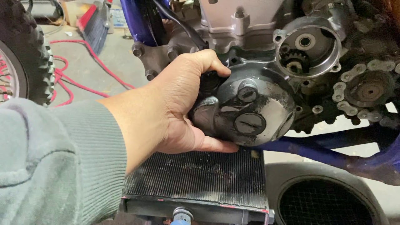 YFZ450 WR450 Гибрид Устранение неисправностей WR450 Кикер крутит стартер