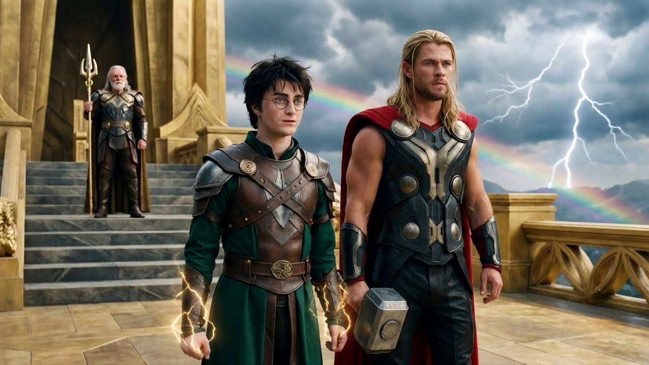 What If Odin Adopted Harry Potter And He Grew Up In Asgard Beside Thor, The God of Thunder?