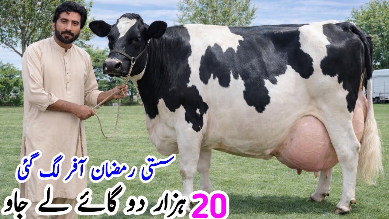 Malik Dairy Farm | Cow Sale In Punjab Today | Jersey Friesian Cow | Cholistani Cow | Pk Janwar Mandi