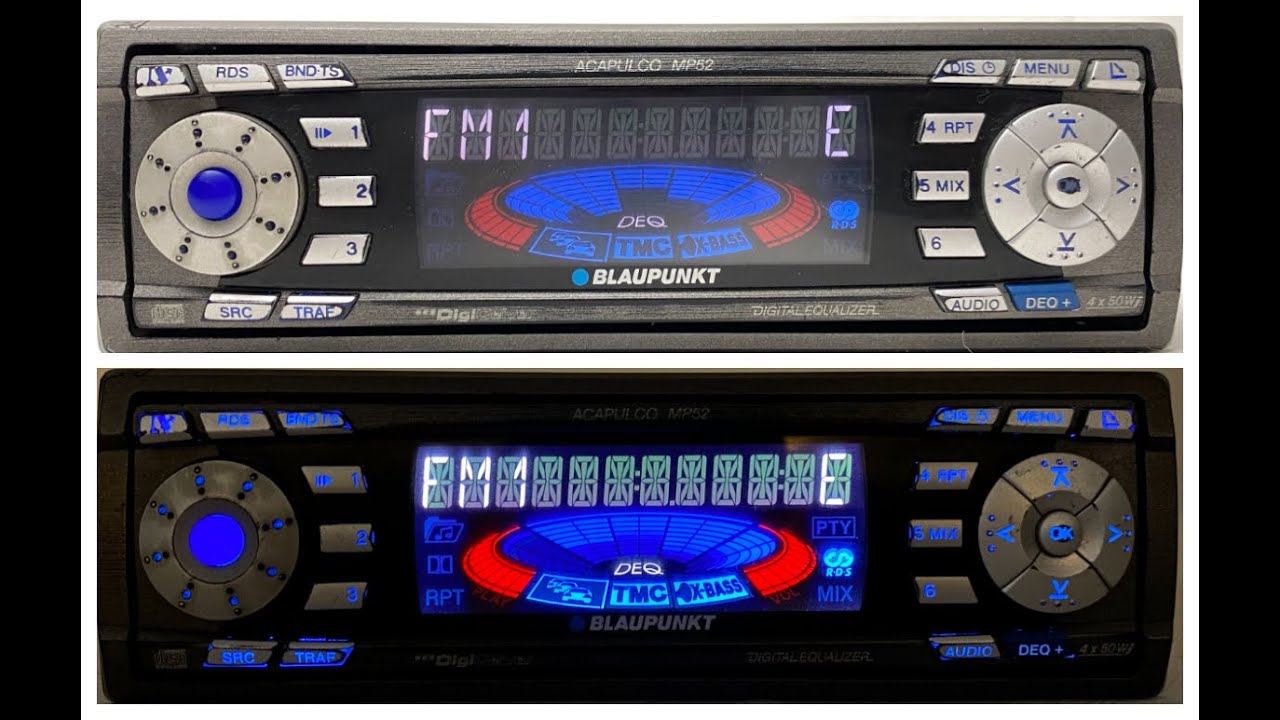1990s Blaupunkt Acapulco MP52 Car CD Radio Player - For Sale