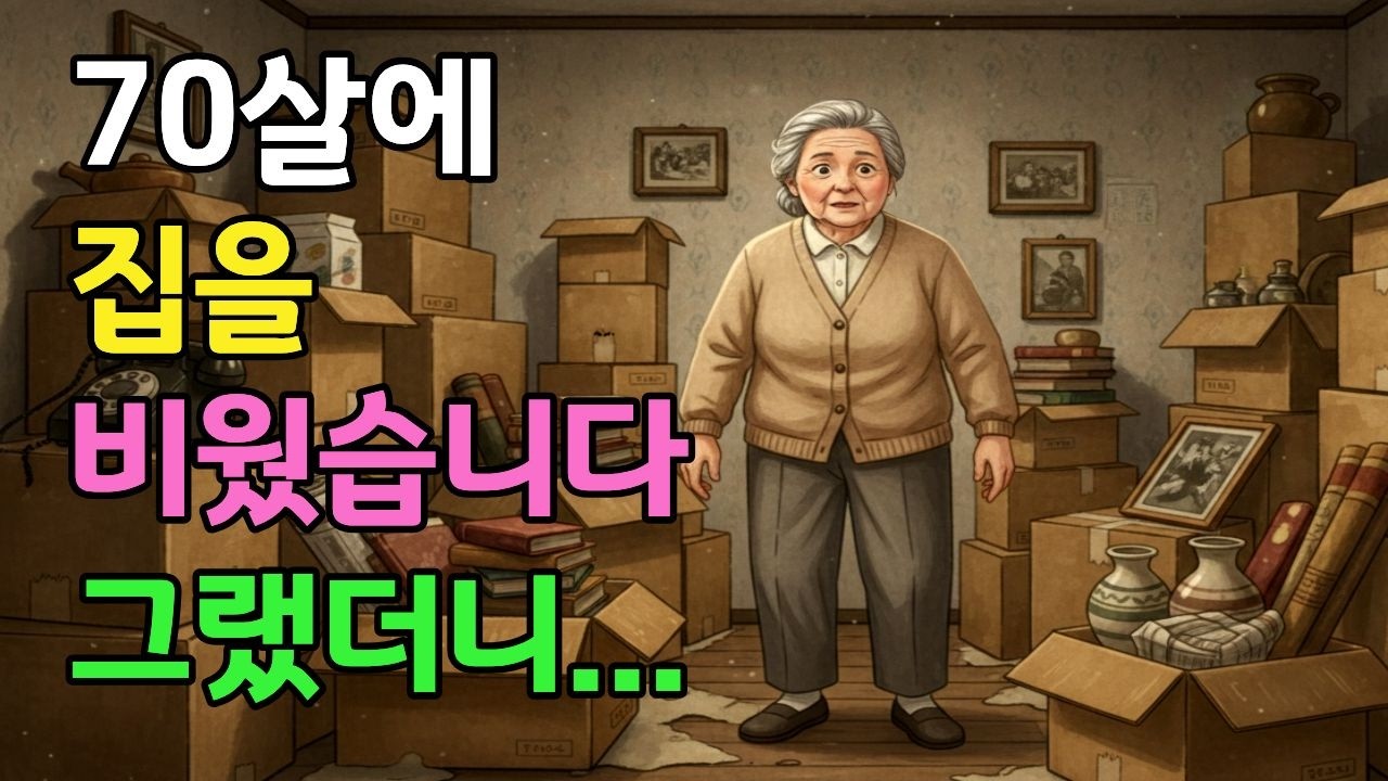 70살에 집을 비웠습니다. 그랬더니...| 인생 이야기
