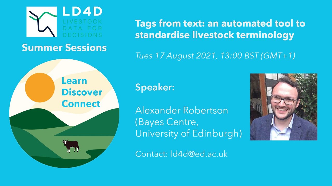 Tags from text: an automated tool to standardise livestock terminology