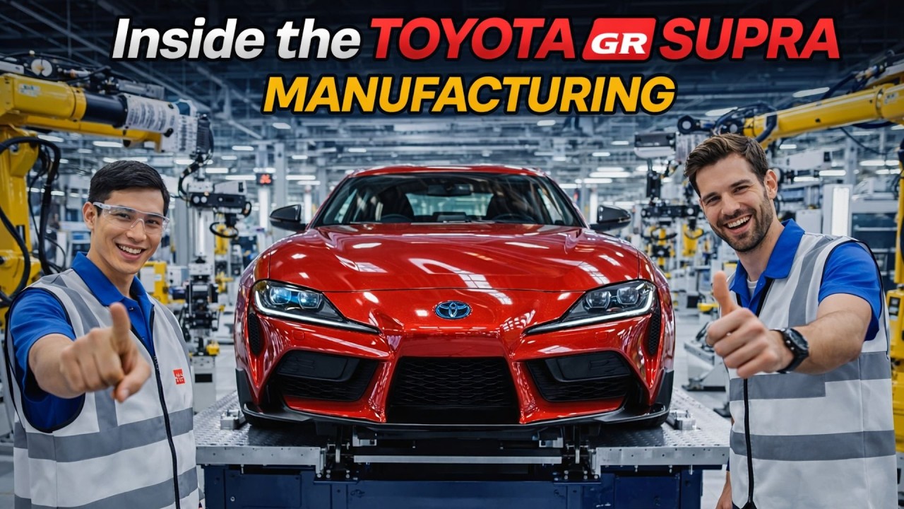 Inside the Toyota GR Supra Manufacturing in Austria at Magna Steyr