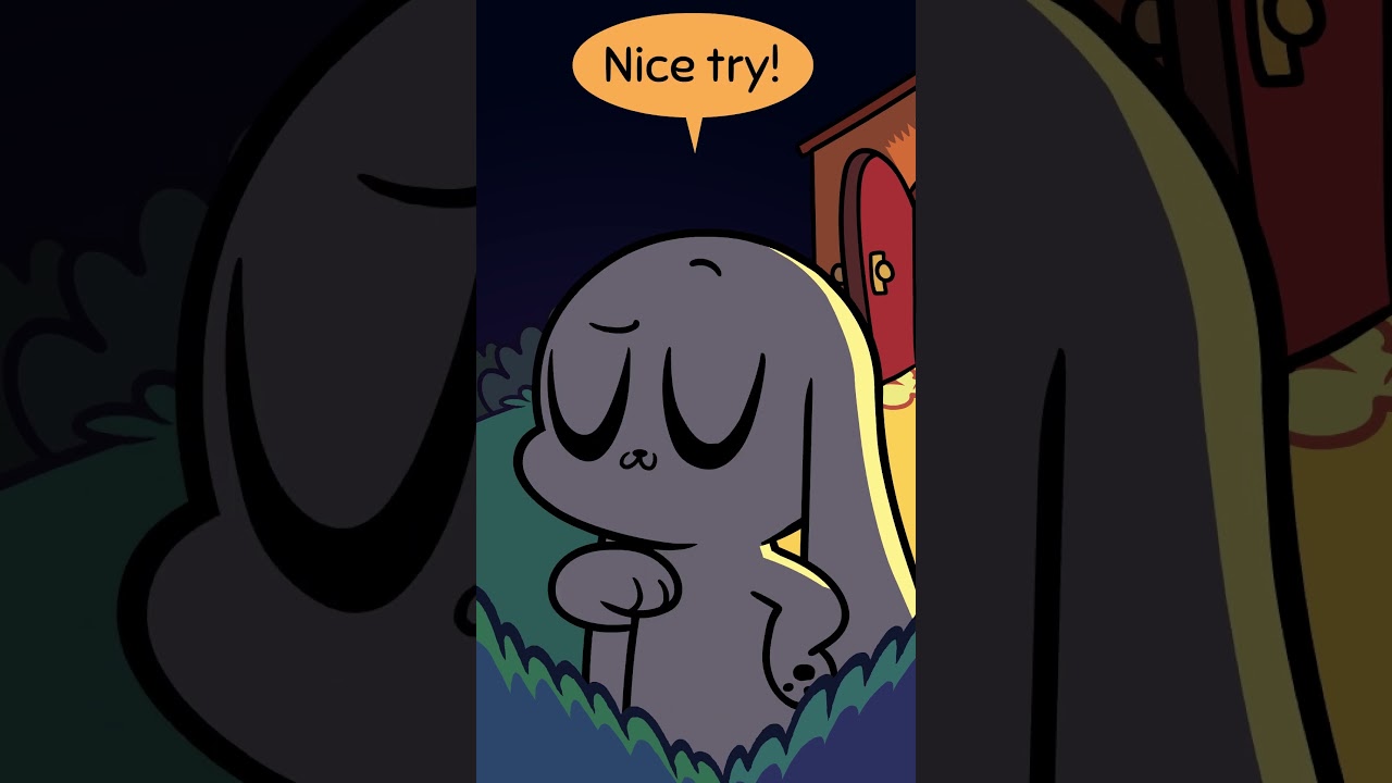 NICE TRY! 👻 #animation