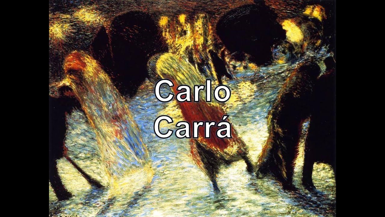Carlo Carr&aacute; (1881-1966). Arte metaf&iacute;sico. Futurismo. #puntoalarte